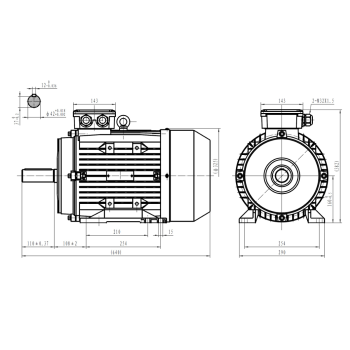 Silnik elektryczny 22,0kW 2800 obr/min. 160B3